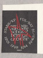 Infanterie Wi 456 ungezähnt postfrisch