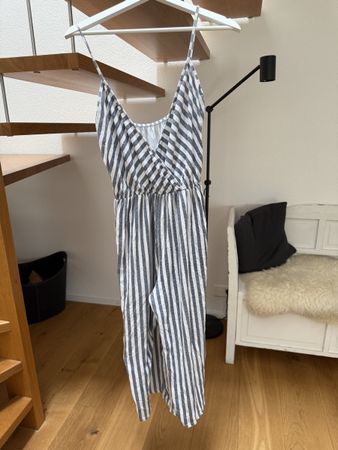 Jumpsuit, gestreift, One Size. Top Zustand