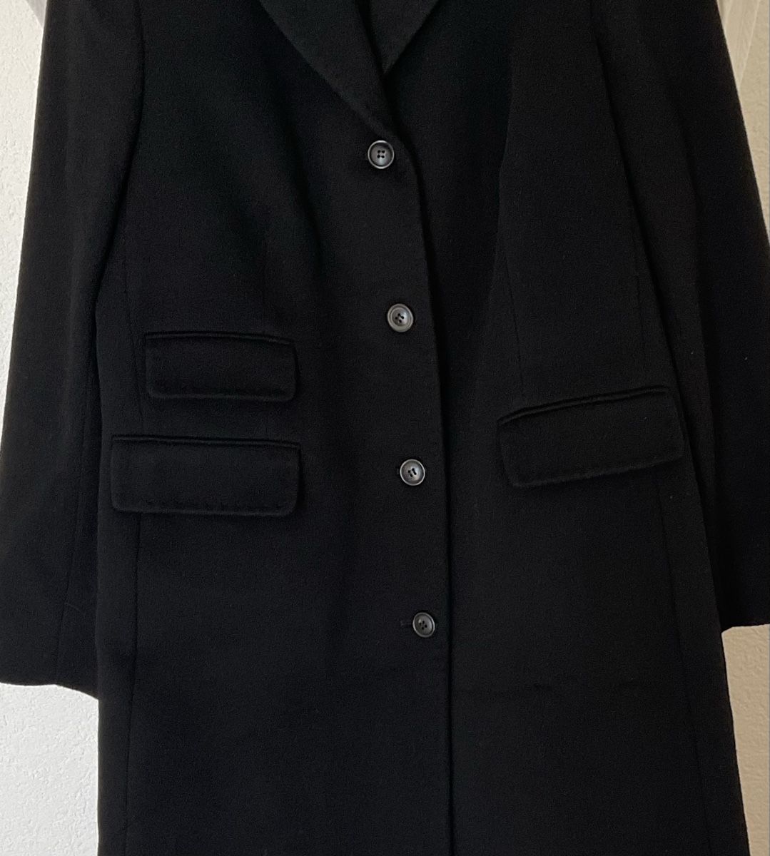 Cappotti: Eric Bompard manteau noir 100% cachemire – Usato da Corseaux venduto da Mililaforet75 3