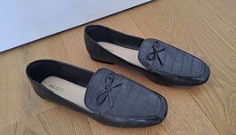 Elegant Aldo Loafers, schwarz, Gr. 38,5 - Top Zustand!