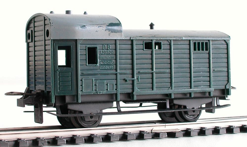 Trix Modellini di ferrovie: Trix Güterzug-Begleitwagen Spur H0 – Usato da Oberwil BL venduto da Klang