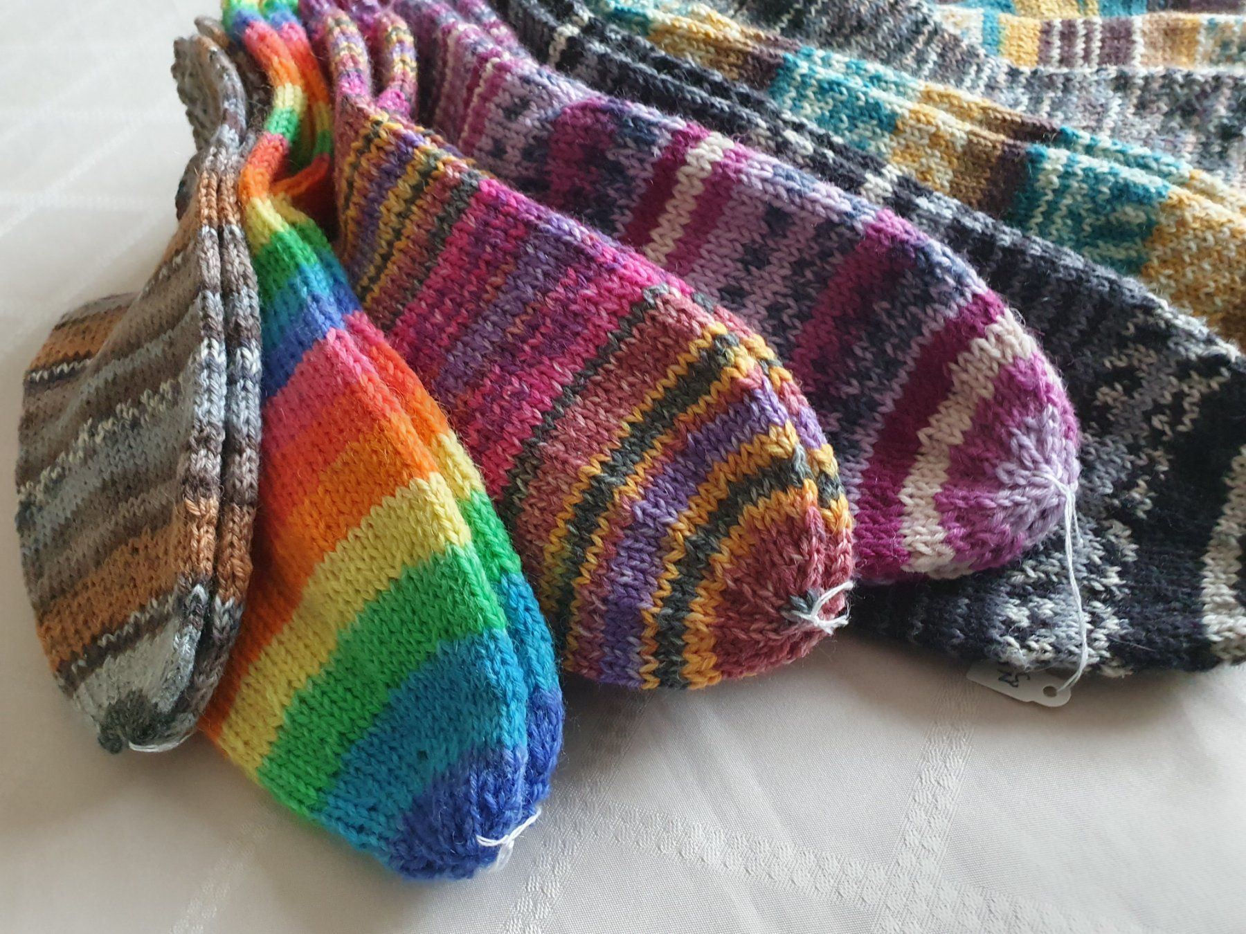 Calze: Socken gestrickt, Grösse 35/36 – Nuovo (secondo la descrizione) da Jonen venduto da h-blxgirl79 1