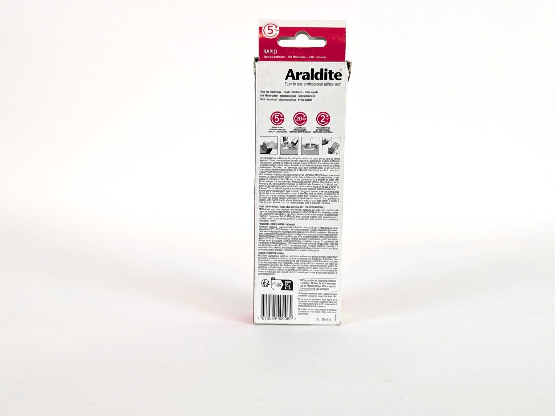Sticker: ARALDITE Rapid Kleber – Usato da Thun venduto da Restwert_Thun 3