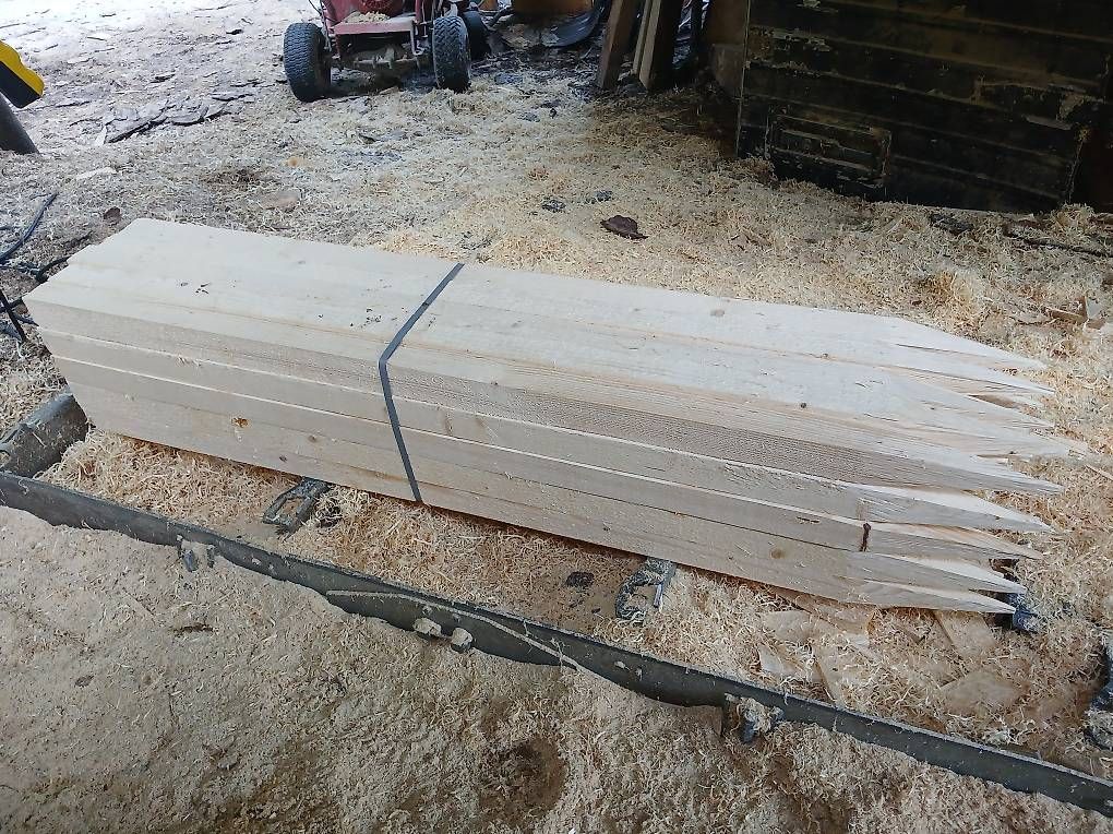Recinzioni: Pfähle sägeroh für Garten oder Landwirtschaft – Nuovo e nell'imballaggio originale da Willisau venduto da wood1988 2