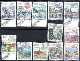 12 TIERKREISZEICHEN GESTEMPELT 1982-1986 - NE20