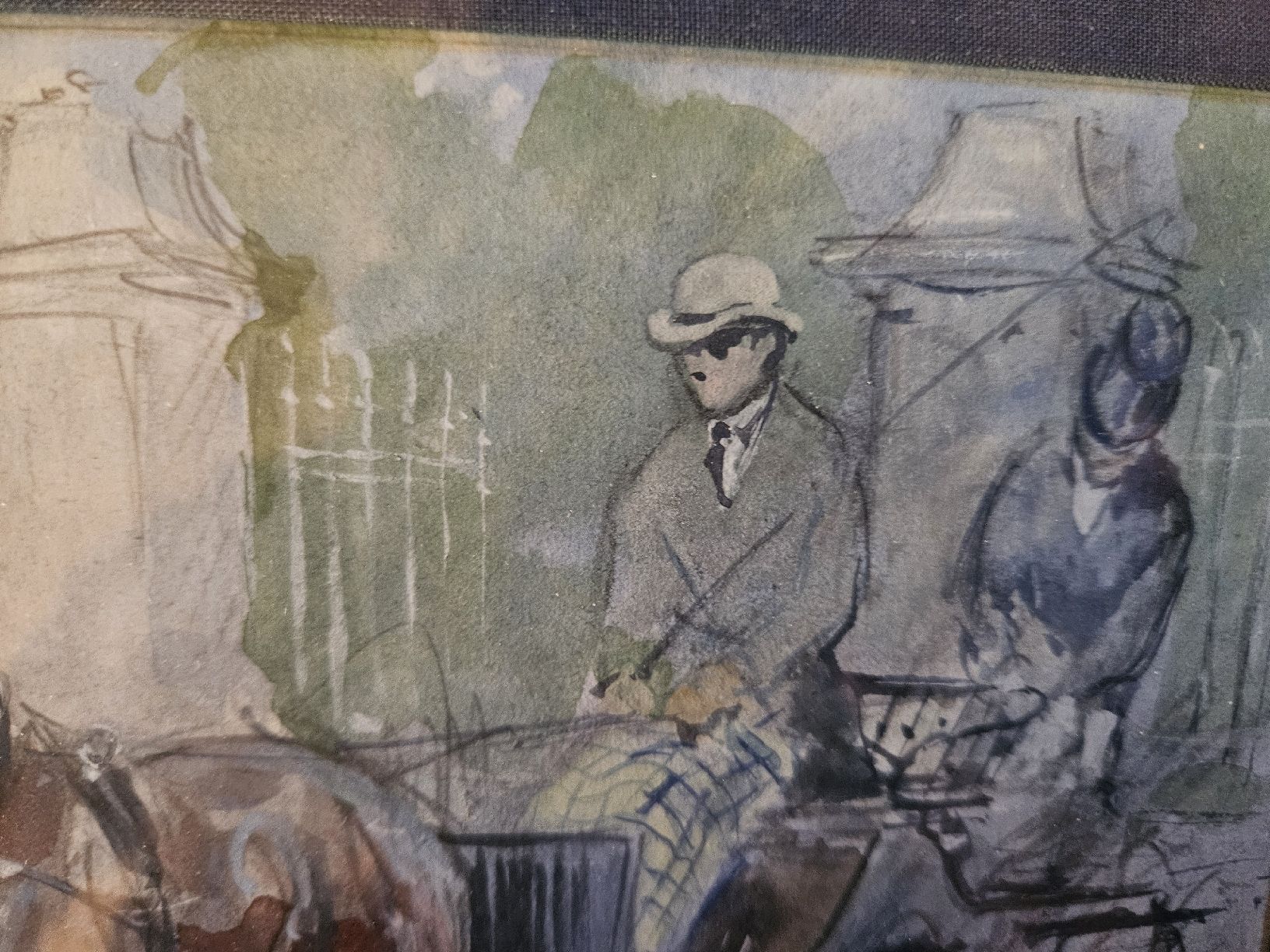 Tableaux: gemälde aquarel – D'occasion à Schwellbrunn par Omega-alpha 2