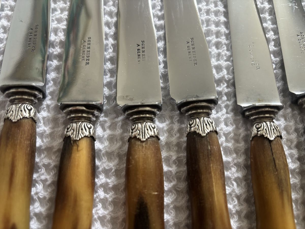Messer: 11 Couteaux Schneider Genève. – Gebraucht aus Genève von ati_tj8f 4