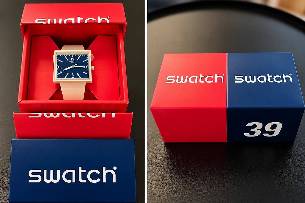 Orologi: Swatch WHAT IF...TARIFFS? 39 %  NEU & OVP – Nuovo e nell'imballaggio originale da Sissach venduto da Wendelin07 1