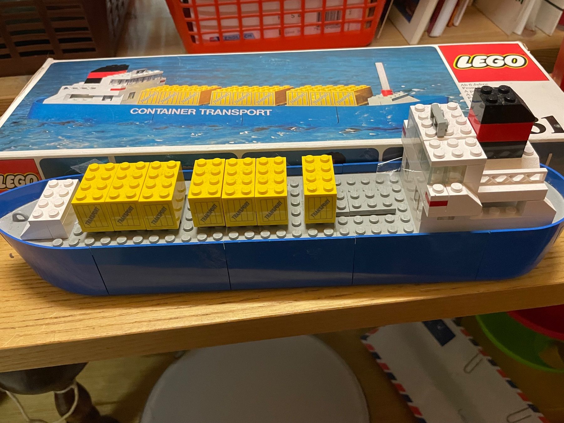 Lego Jouets: Vintage Lego 315 Container Schiff mit Originalverpackung – D'occasion à Uetikon am See par Brocki_Uetikon 2