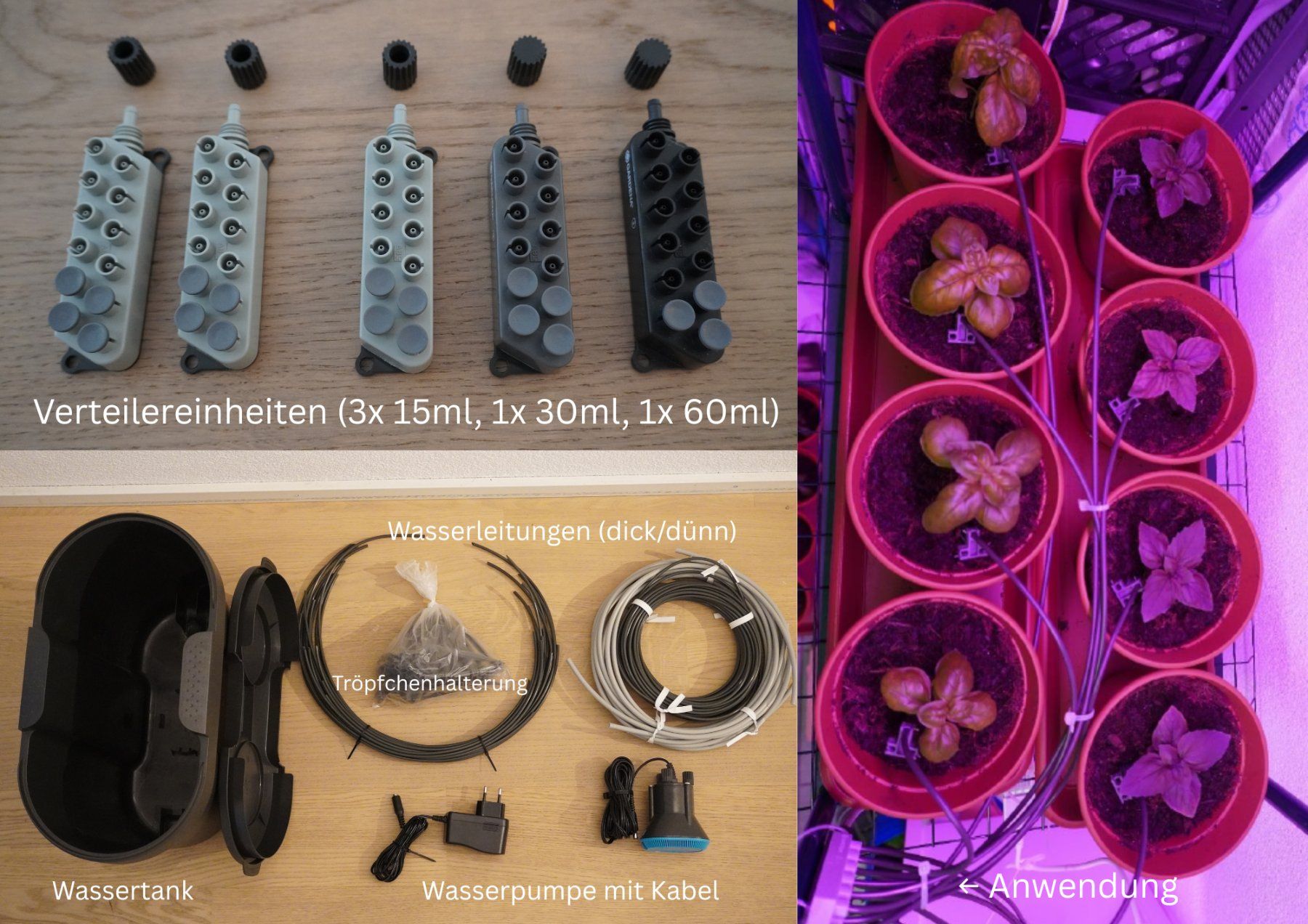 Box contenitori: Vertical Farming Komplettset - 2 Systeme + Zubehör – Nuovo (secondo la descrizione) da Lupsingen venduto da Supra88 2