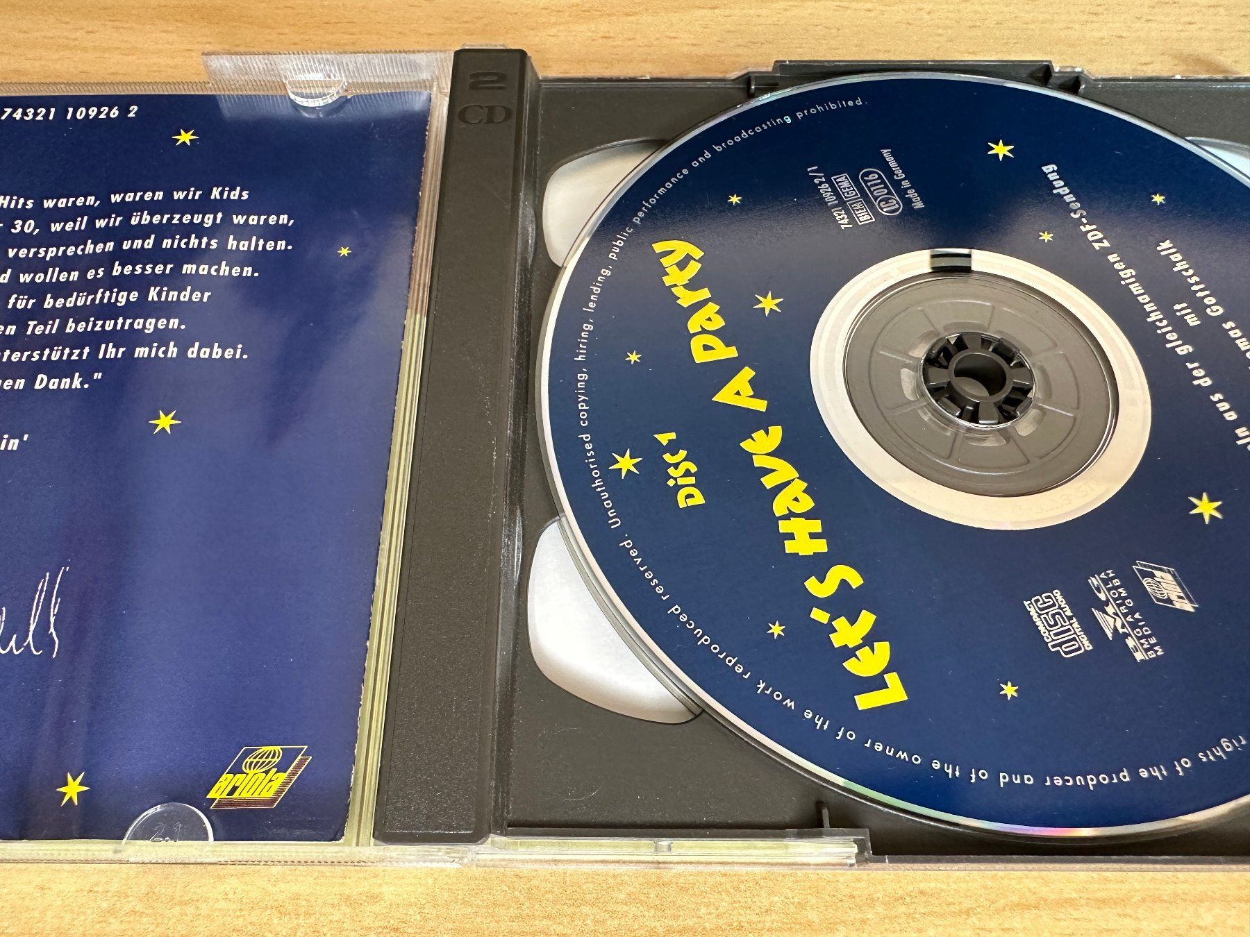 CDs: Various – Let's Have A Party - 2 CD – Gebraucht aus Rikon im Tösstal von Alpenmutz 2