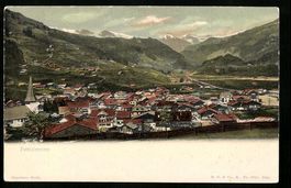 Zweisimmen, Ortsansicht mit Umgebung und