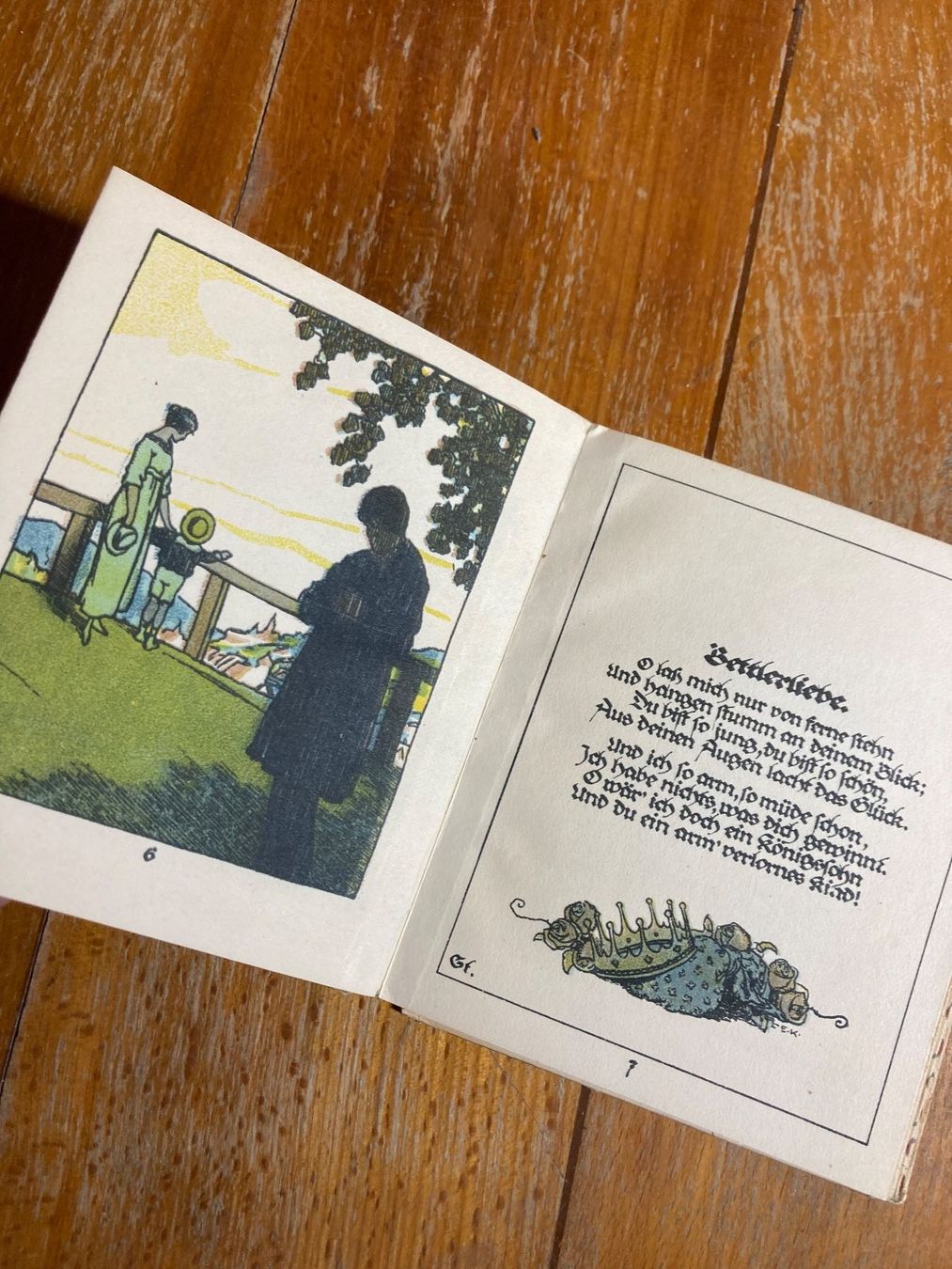 Libri: Buch Storm Gedichte illustré vintage – Usato da St-Cierges venduto da LeRegain 4