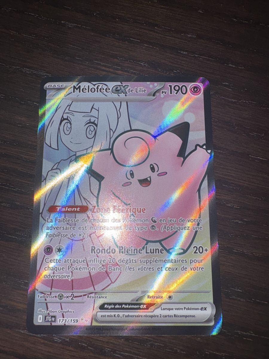 Pokémon Carte collezionabili: Carte Pokémon / Melofée FA 173/159 FR – Nuovo (secondo la descrizione) da Cugy FR venduto da K78