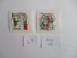 Voll Letzttagsstempel der Postschliessung 2718 Lajoux JU