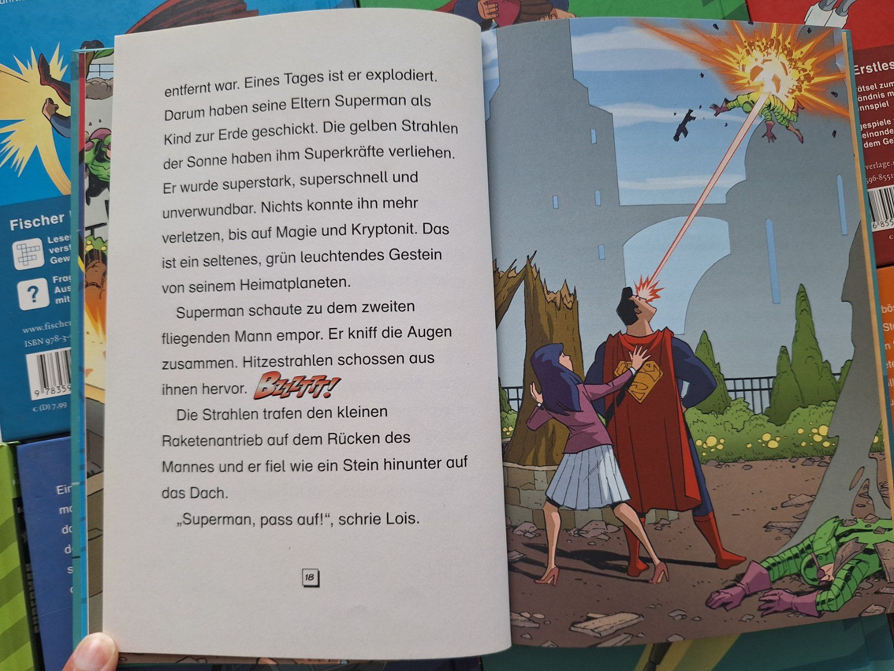 BD: 8 Comics: Superman. Für 2./3. Klasse – D'occasion à Spreitenbach par misi.m 2
