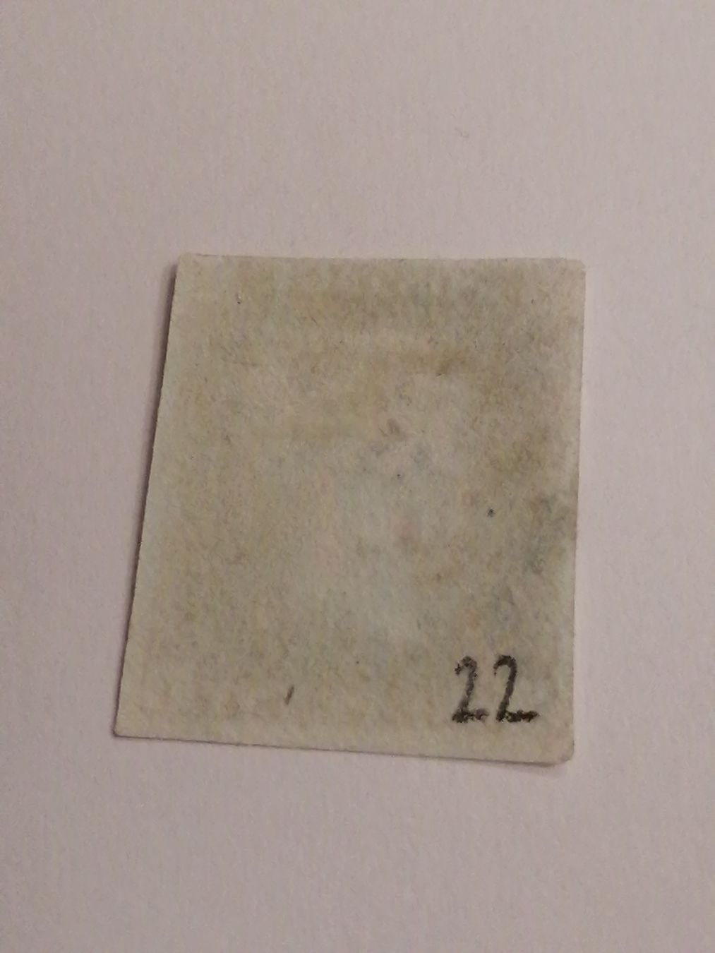 Tutti i francobolli: One Penny Red 1841, Platte 22 – Usato da Happerswil venduto da tschergi 1