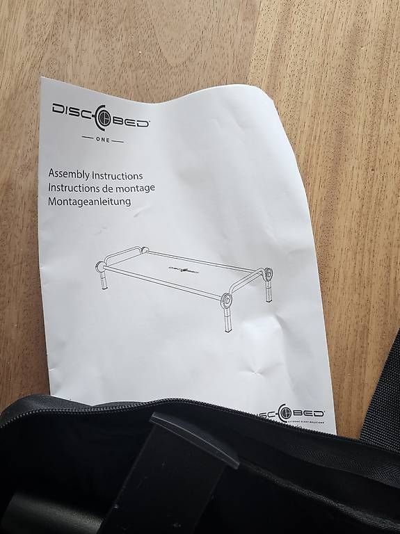 Sedie a sdraio: Lit pliable de camping noir – Nuovo e nell'imballaggio originale da Lausanne venduto da rejane6 1