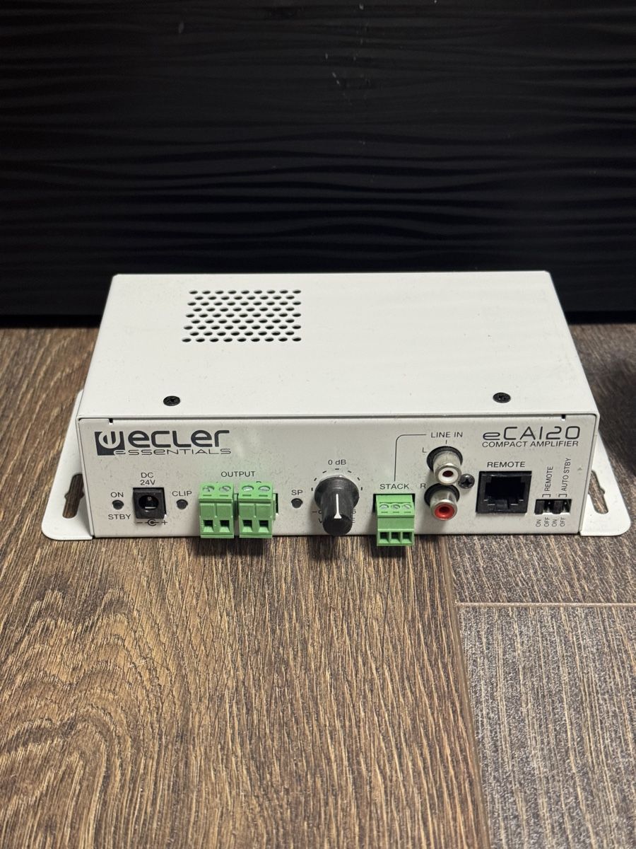 Verstärker: Ecler eCA120 + WPaVOL – Gebraucht aus Wuppenau von 2teChance 1