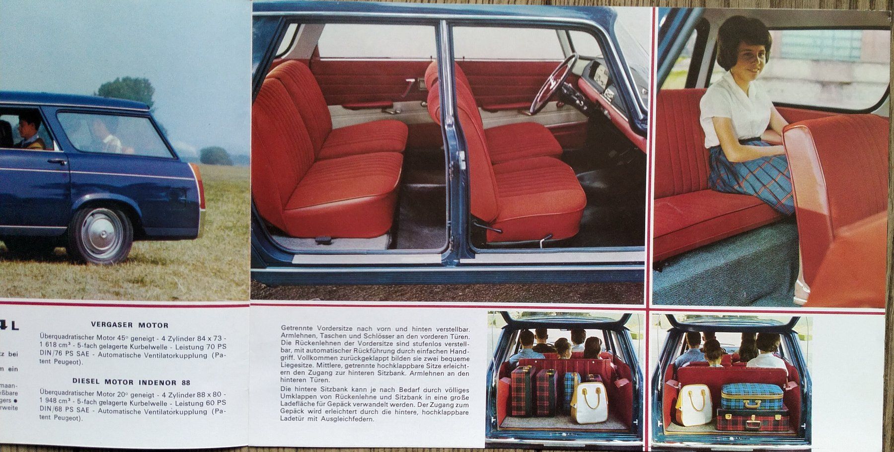 Peugeot Documenti: Peugeot 404 Prospekte – Usato da Safenwil venduto da efclassics 5