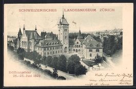 AK Zürich, schweizerisches Landesmuseum