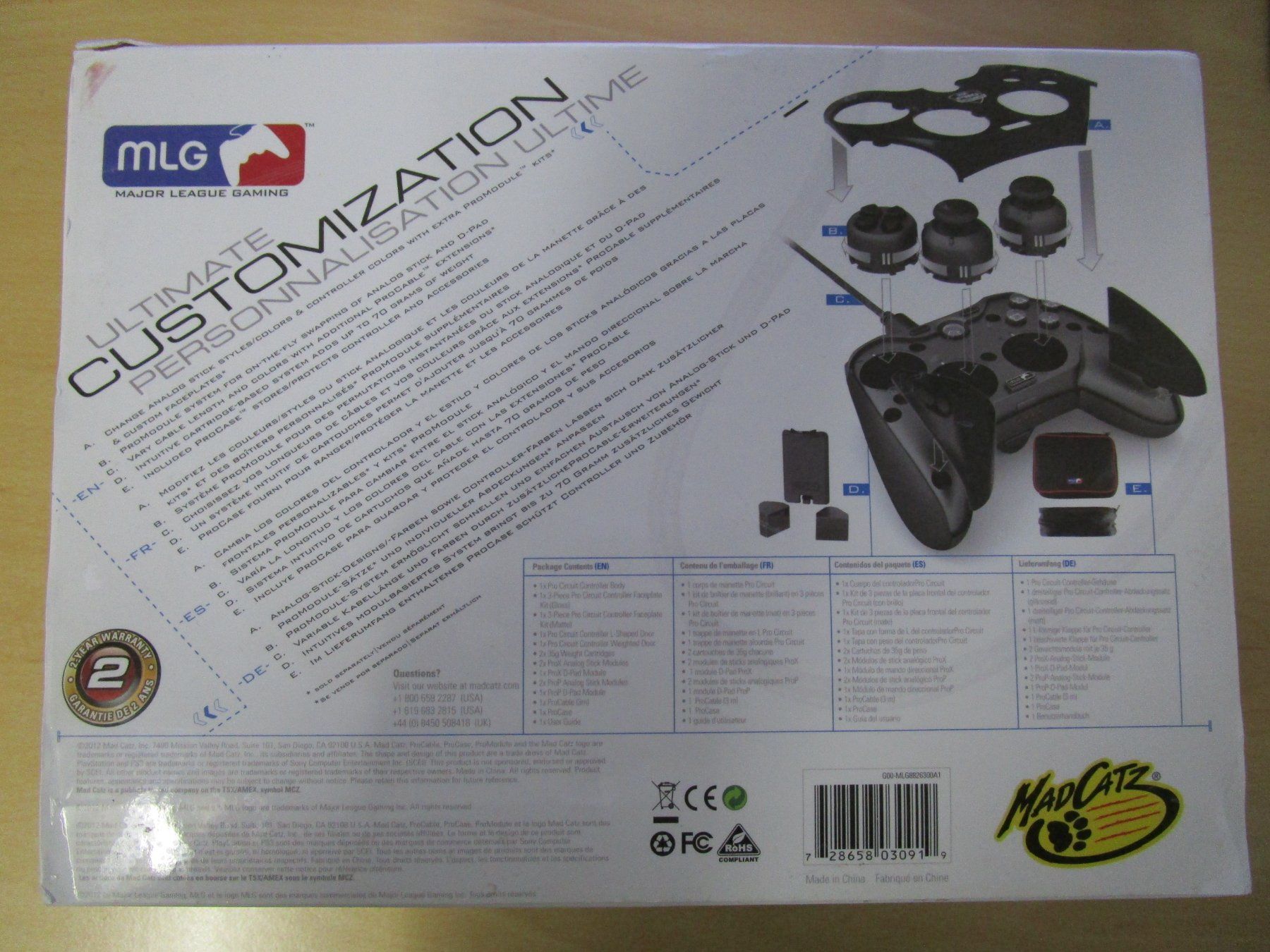 Controller: Playstation 3 MLG Pro Circuit Controller PS3 Neuware selten – Nuovo e nell'imballaggio originale da Goldau venduto da agestuffer 1