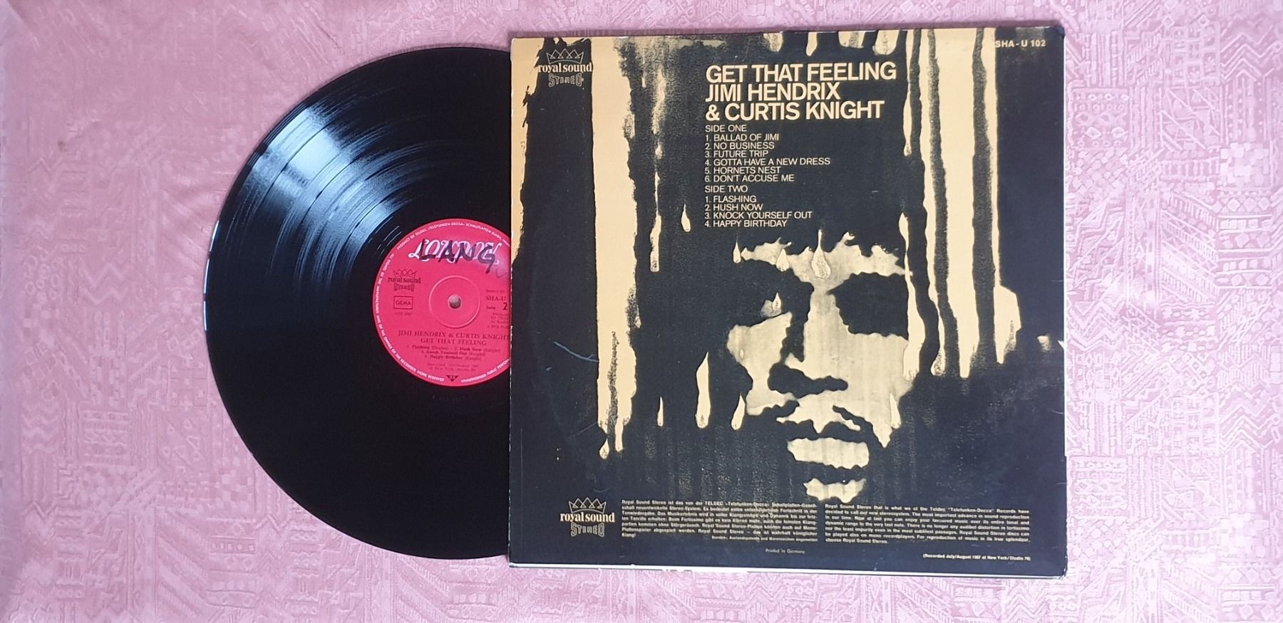 Dischi in vinile: Jimi Hendrix  get that feeling – Usato da Damphreux venduto da oldlamp 1