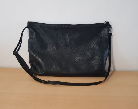 Klein Basel Leder Handtasche/Umhängetasche