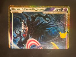 Darkrai&Cresselia Legend Pokémon 30th Celebration Englisch