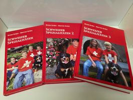 3 Bände Schweizer Spezialitäten Ruedi & Rouven Kubli