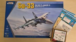 1:48 Su-33 Flanker-B + viel Zubehör - Kinetic K48062