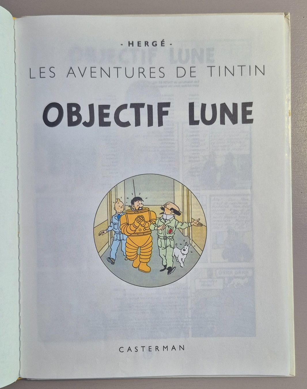 Fumetti: Tintin - Objectif Lune - Hergé – Usato da Grand-Lancy venduto da loi_599y 2