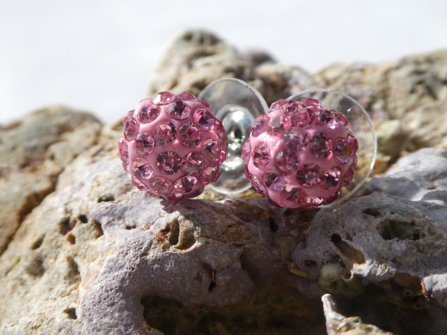 Orecchini pendenti & Orecchini a lobo: Ohrstecker Strasskugel, Modeschmuck / NEU – Nuovo (secondo la descrizione) da Gattikon venduto da kaandooh 1