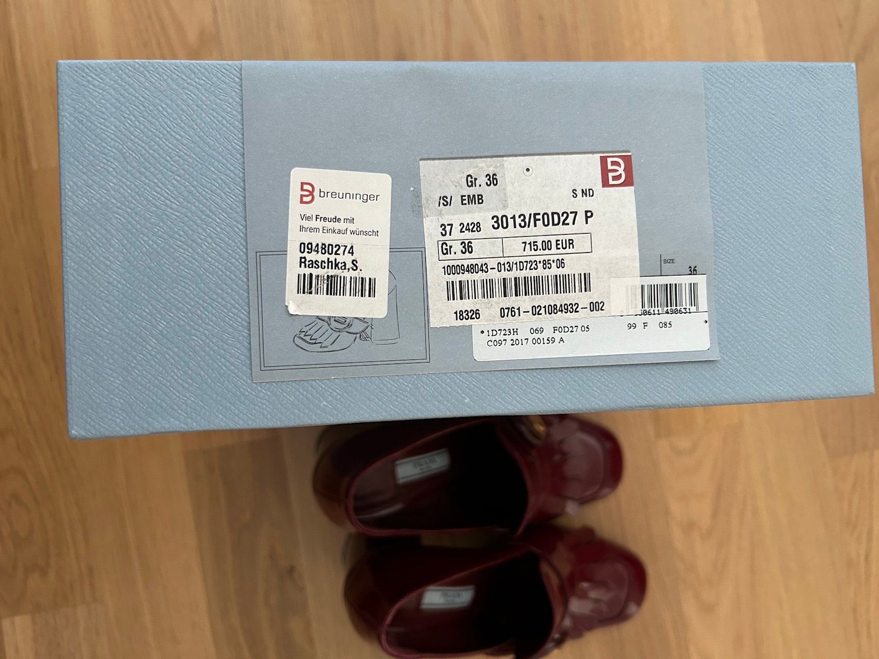 Prada Damenschuhe: Prada Damenschuhe, Grösse 36 – Gebraucht aus Basel von sofa016 4