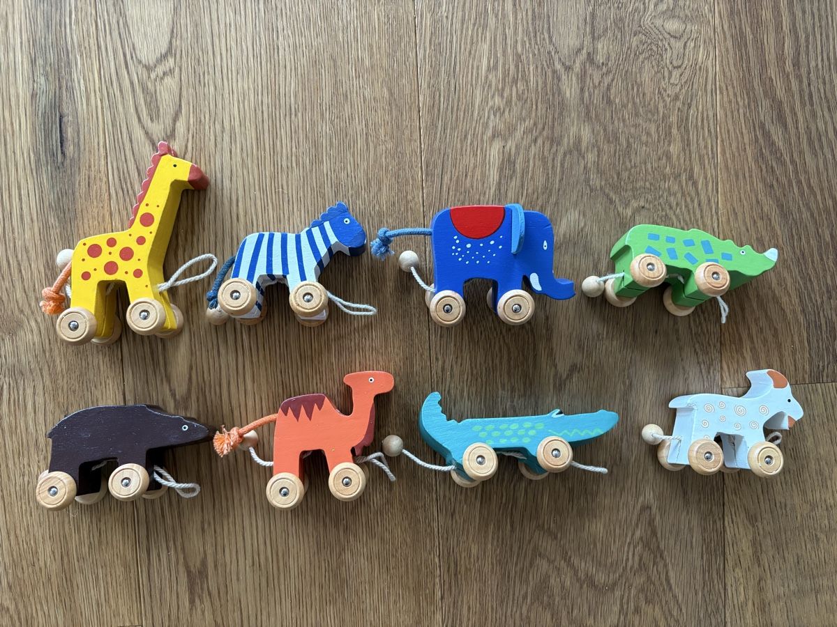 Toutes les décorations: Goki Geburtstagskrawane, Holztiere – D'occasion à Horgen par Rafnaf 3