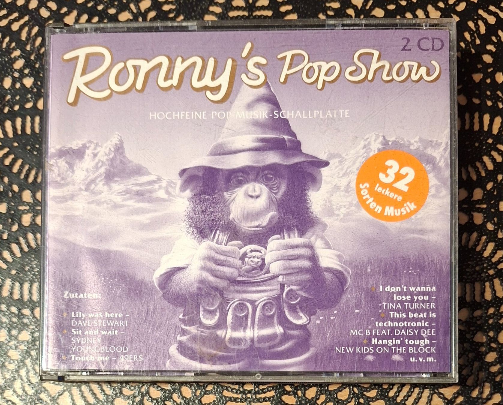 CD: Ronny's Pop Show 15, 2CD Hit Compilation Sampler 1990 – Usato da Amriswil venduto da Celini3