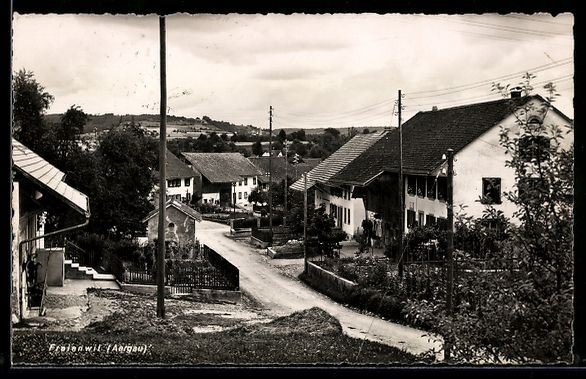 Cartoline postali: AK Freienwil /Aargau, Blick in den Ort – Usato da Berlin venduto da bartko-reher