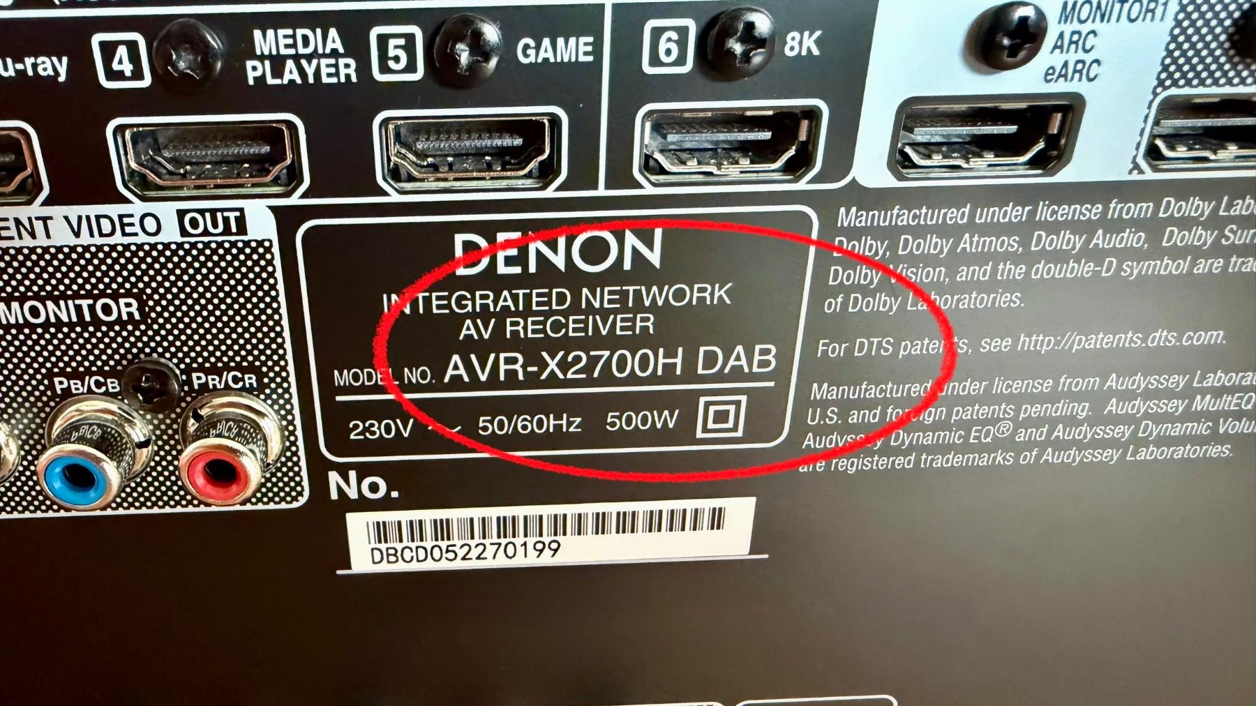 Denon Ricevitori: Denon AVR-X2700H DAB Receiver – Usato da Rüfenach AG venduto da izh_sp7f 7