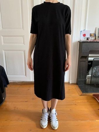 Robe noire cotton Gertrude + Gaston
