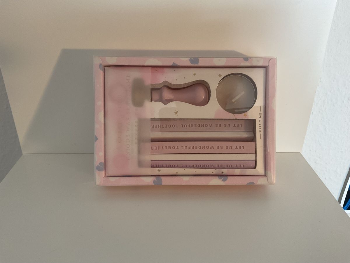 Timbri: Kit de cire à cacheter rose pastel♯☆ – Nuovo e nell'imballaggio originale da Neuchâtel venduto da ms-studio 2