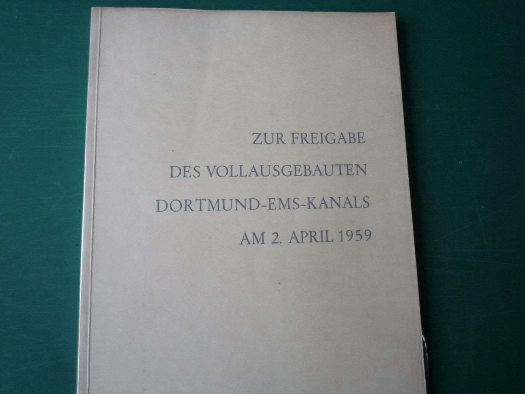 Libri: Dortmund-Ems-Kanal – Usato da Rafz venduto da Sonnenblume305