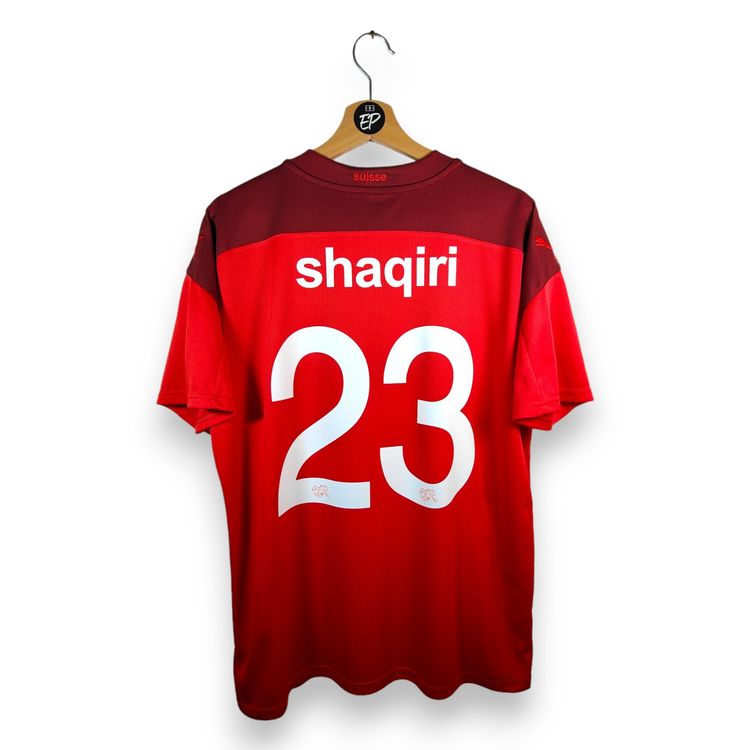 ORIGINAL 2020-21 Switzerland Home Shirt Shaqiri #23 (L) | Kaufen Auf ...