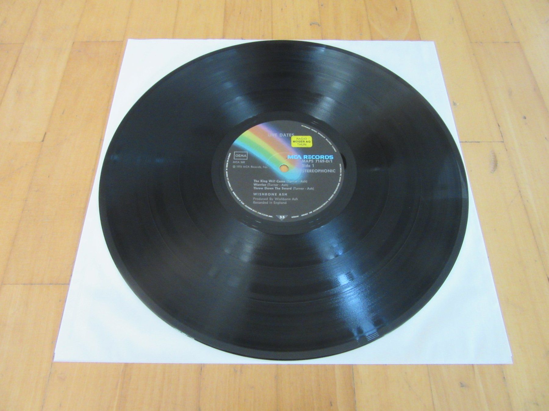 Schallplatten: Langspielplatte (2LP) "WISHBONE ASH" - LIVE DATES – Gebraucht aus Degersheim von Tforelle 3