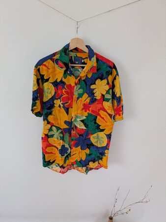 Vintage Jams World Hawaiihemd - Gr. M- 90er Jahre Kult