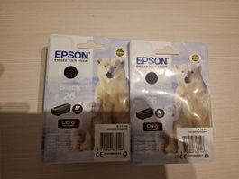 Cartuccia Epson 26 Nero Originale, per stampanti XP, NUOVA