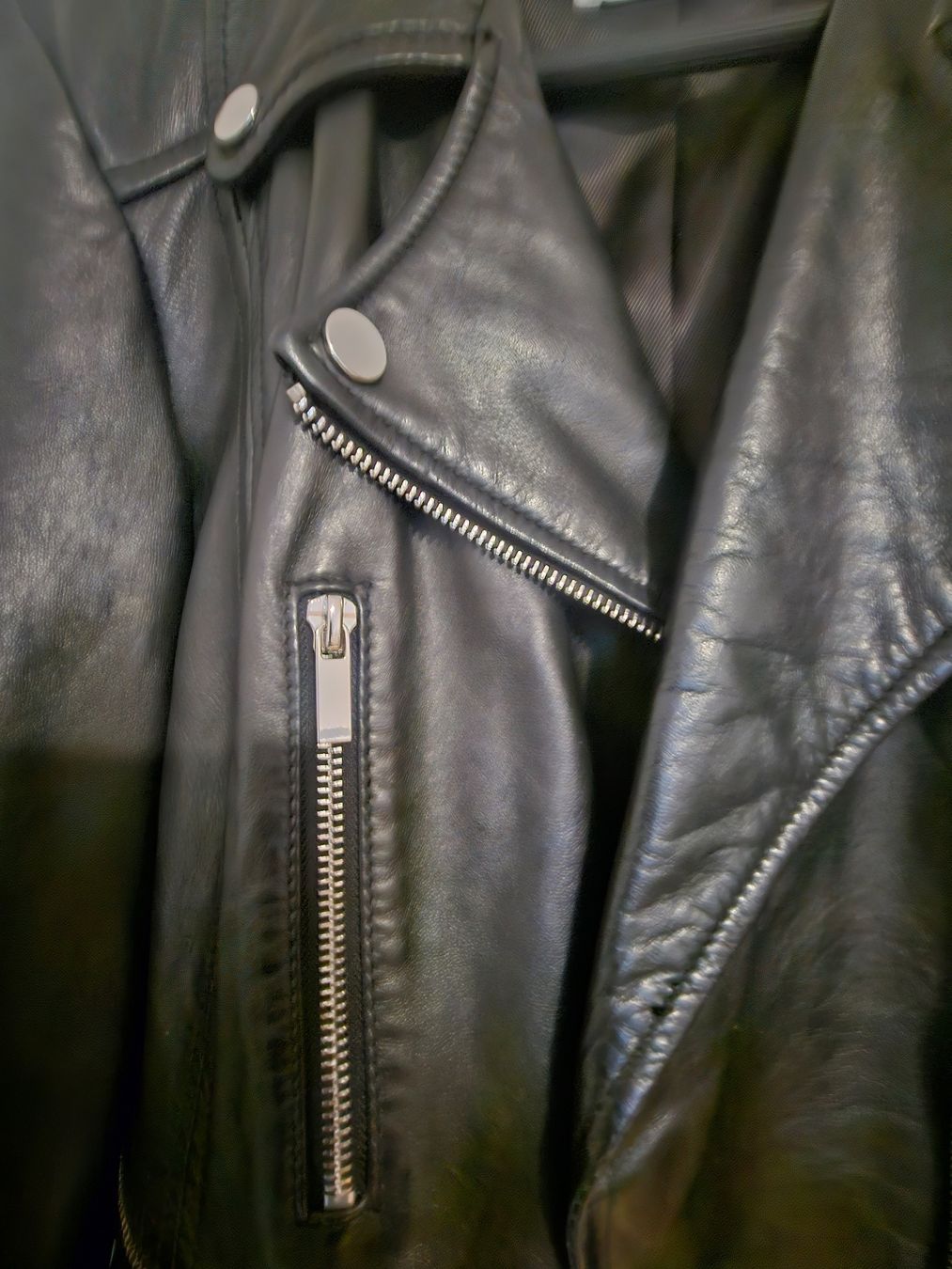 Mango Giacche: Blouson cuir Mango – Nuovo (secondo la descrizione) da Château-d'Oex venduto da bla_b6mv 2