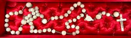 Antiker Rosenkranz, Perlmutt, Handarbeit, Top Zustand!🙏