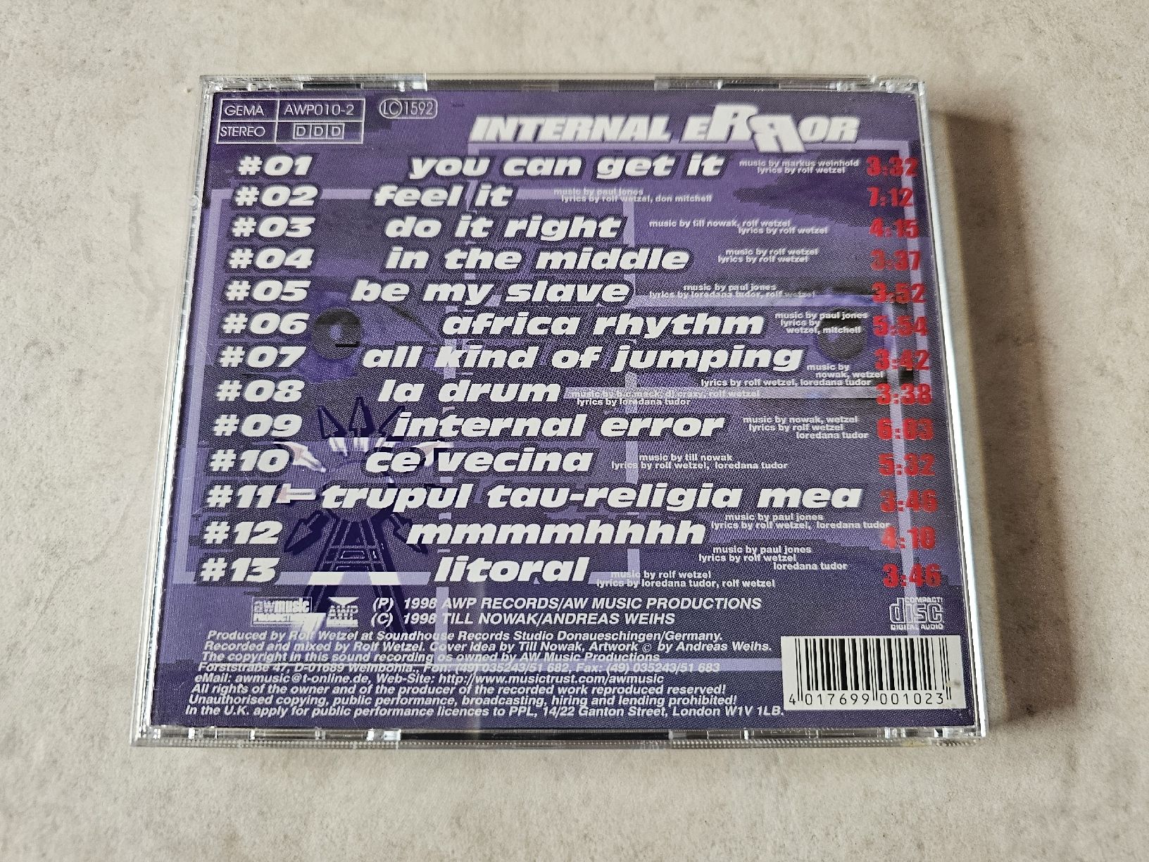 CDs: Lava  -  Internal Error – D'occasion à Schneisingen par backstore24 1