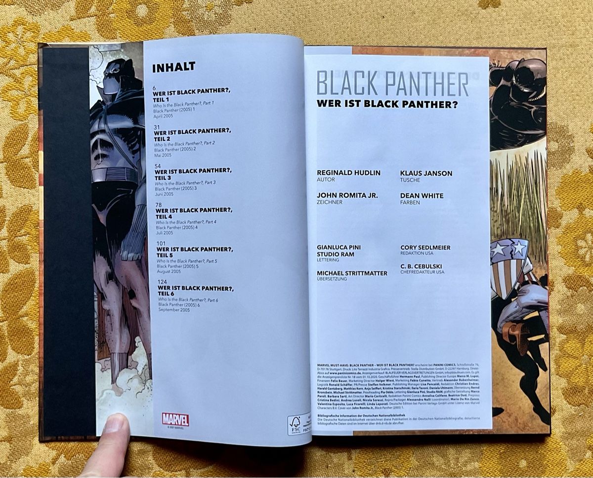 Fumetti: Black Panther: Comic Band von 2020 ? – Nuovo (secondo la descrizione) da Endingen venduto da nathan05 4