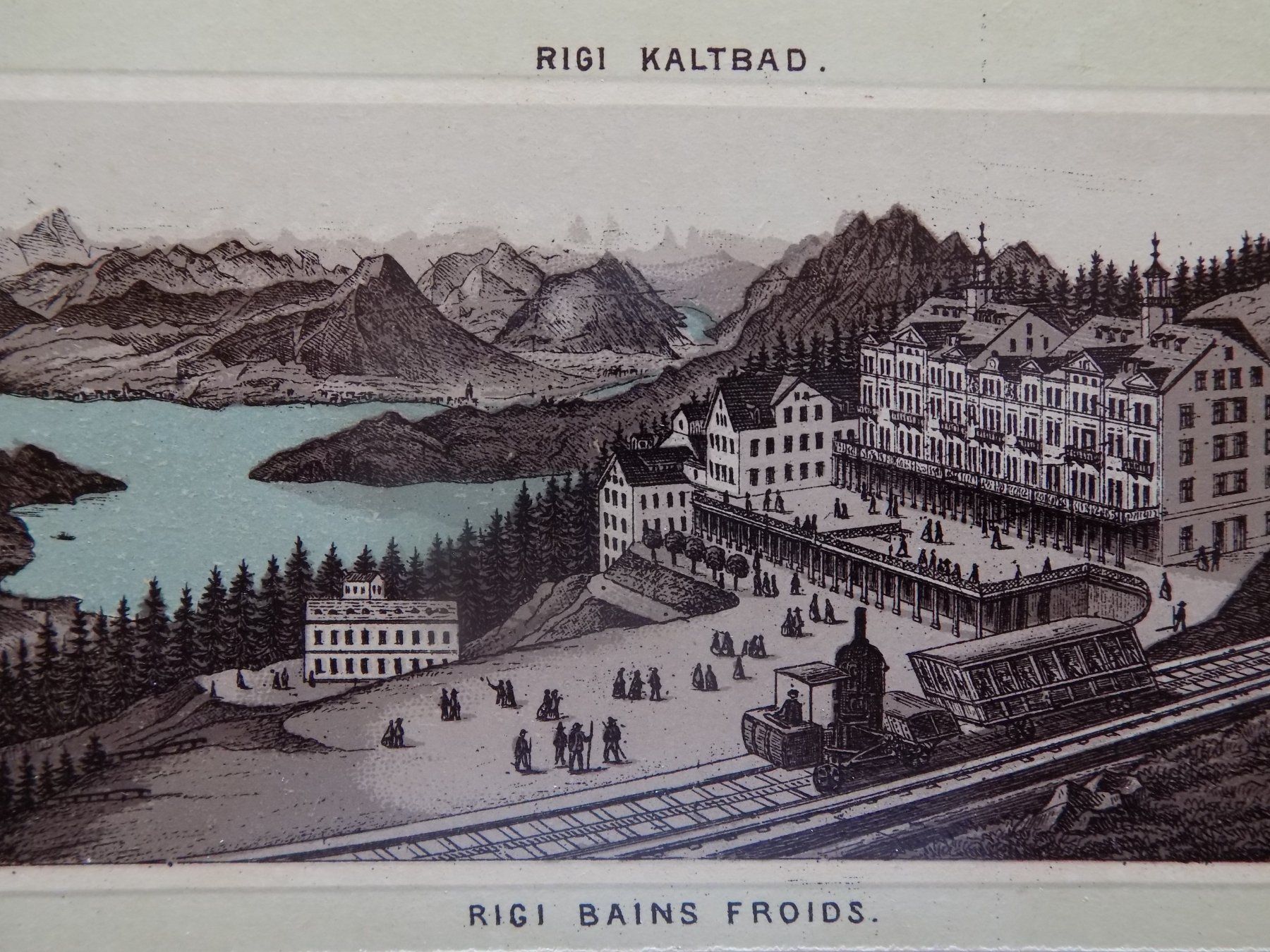 Incisioni: Rigi Kaltbad – Usato da Risch venduto da Antikfee 3